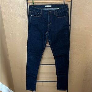 Banana Republic Blue Skinny Jeans with Tapered Fit